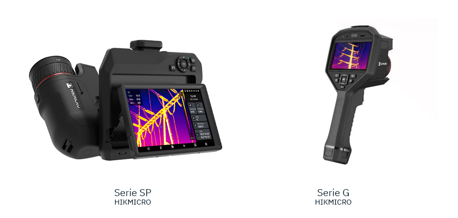 cámaras termográficas Hikmicro serie SP y serie G