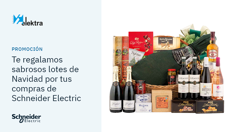 Adelántate a la Navidad y hazte un sabrosísimo regalo con esta promo de Schneider Electric y Grupo Elektra