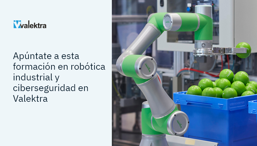 Impulsa tus procesos industriales con robótica y ciberseguridad: una formación clave que no te puedes perder