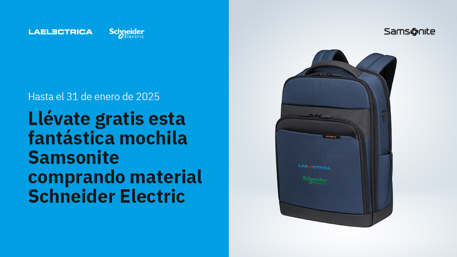 promoción la eléctrica y schneider electric productos baja tensión y material residencial