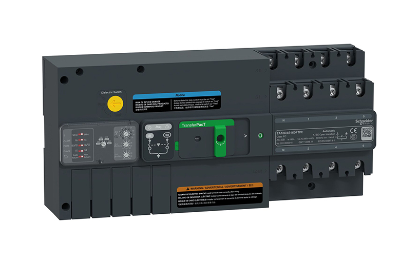 TransferPact, el sistema de conmutación automática de Schneider Electric