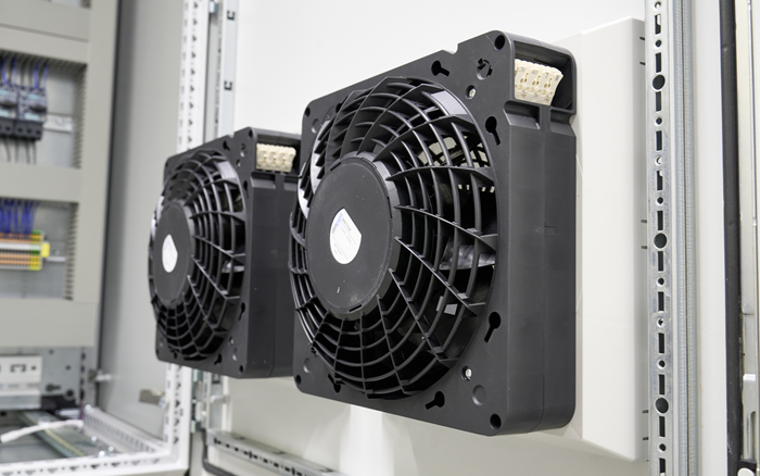 Ventilador con filtro Blue e+ con tecnología EC