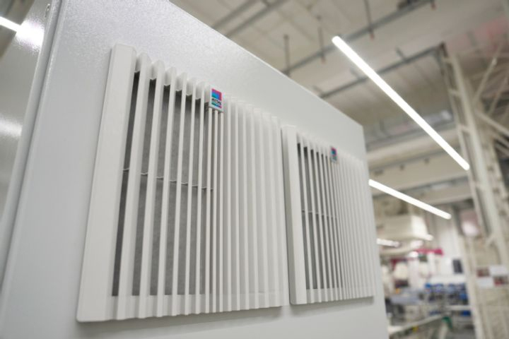 ventilador con filtro Blue e+