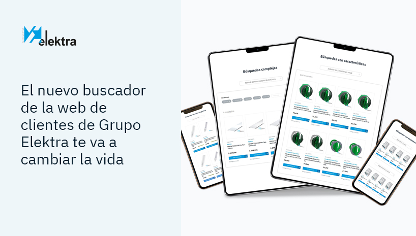 Nuevo buscador en la web de clientes de Grupo Elektra: más potente, más rápido y más útil que nunca