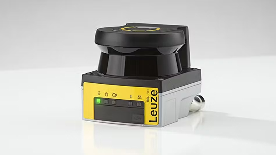 escáner digital Leuze seguridad industrial