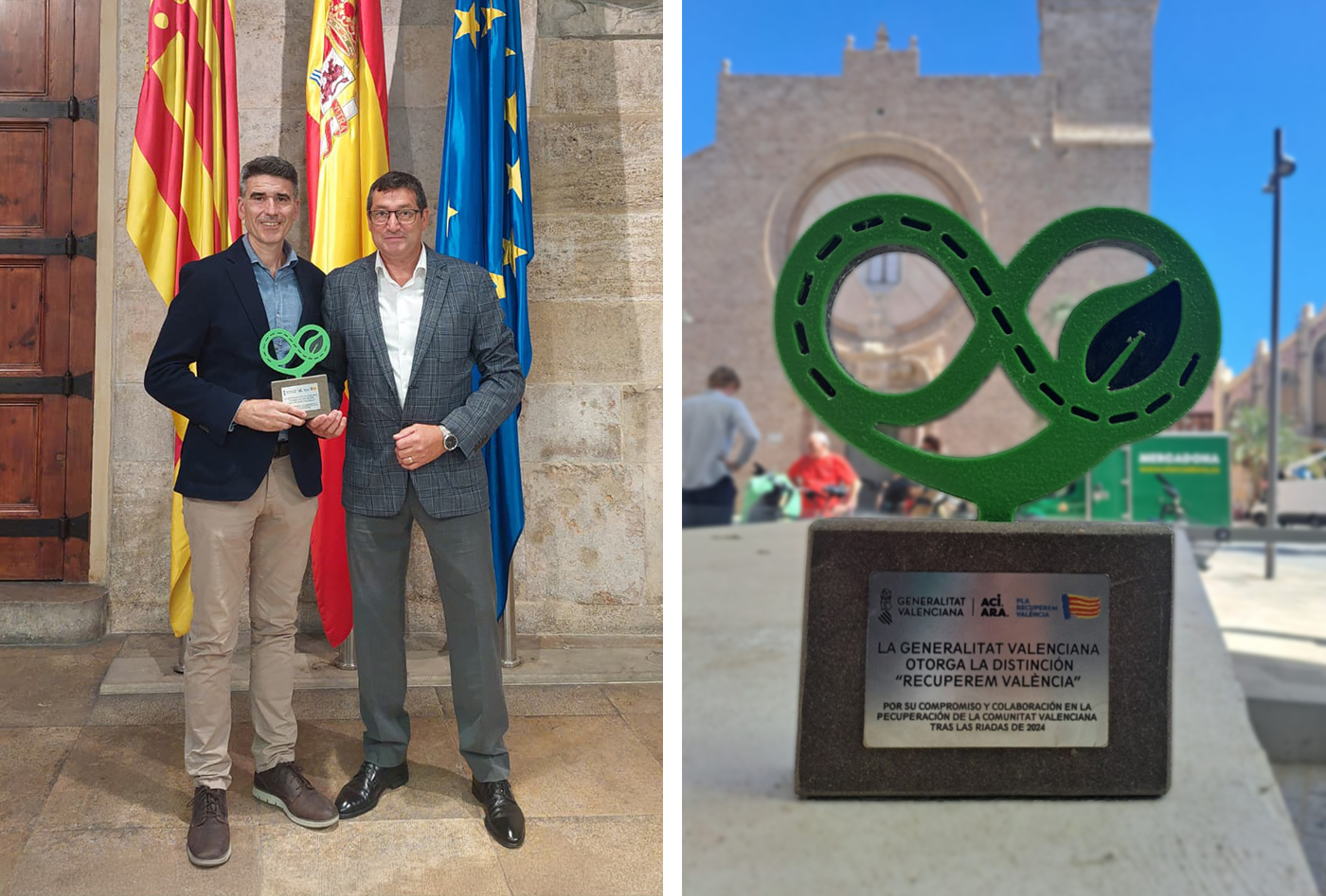 Valektra recibe la distinción Recuperem València