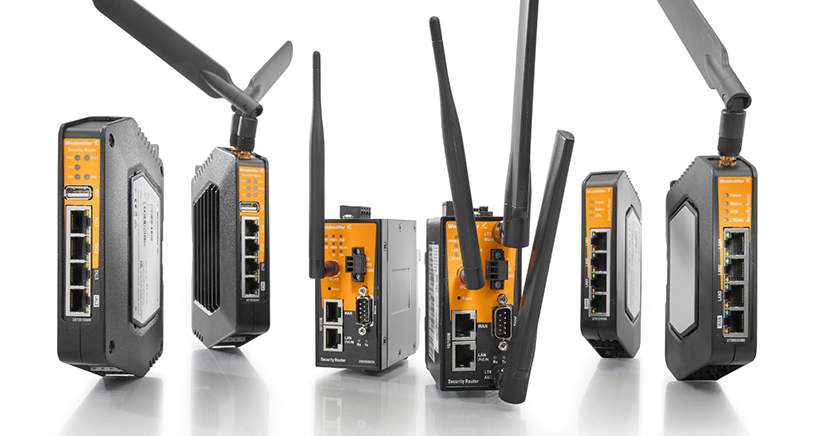 Routers de seguridad industrial de Weidmüller