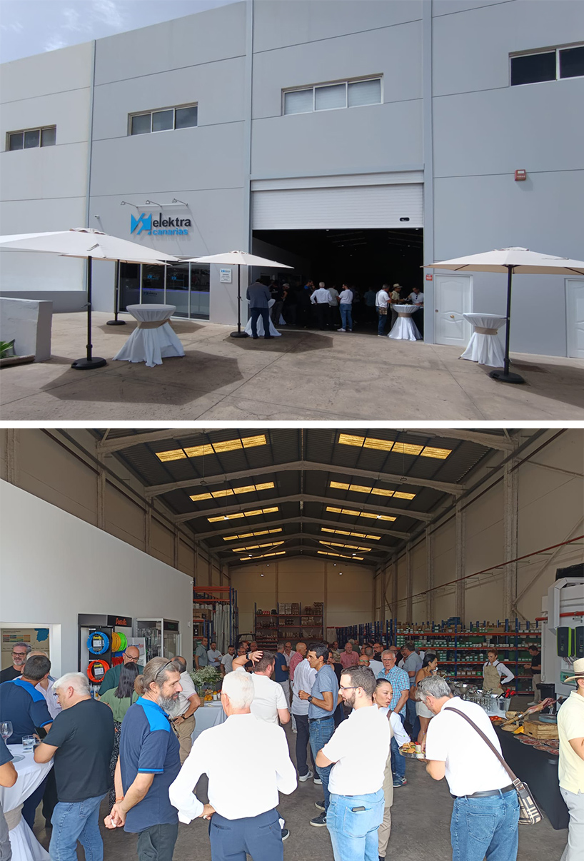 Inauguración de Elektra Canarias Arinaga con jornada técnica de Schneider Electric
