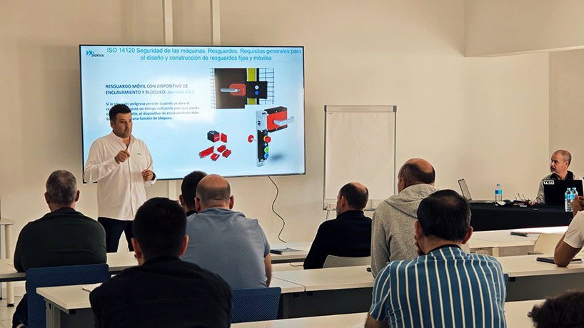 Formación sobre seguridad industrial en Galektra (Santiago y A Coruña)