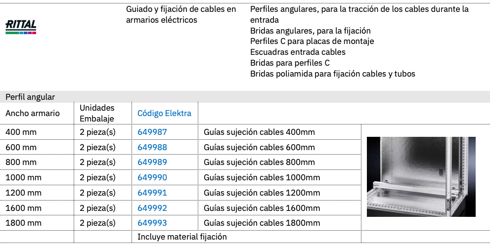 En armarios de fijación suelo