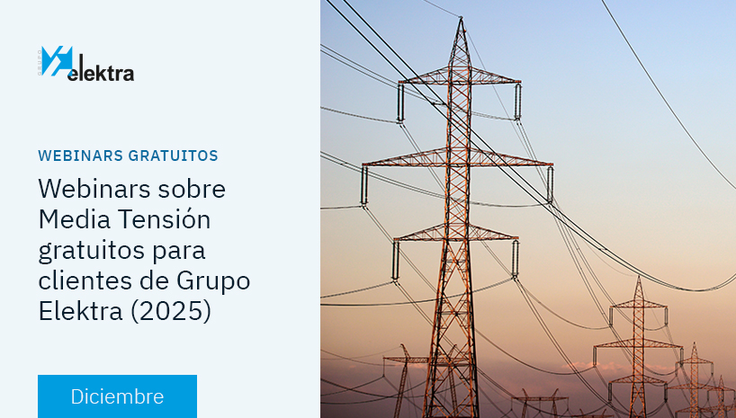 Mejora tus proyectos de Media Tensión: ¡Apúntate a nuestros webinars de diciembre!