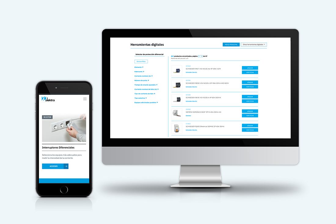 Encuentra rápidamente la protección diferencial ideal para tu instalación