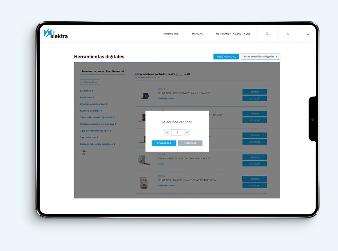 Compra el producto perfecto para tu proyecto en cuestión de minutos