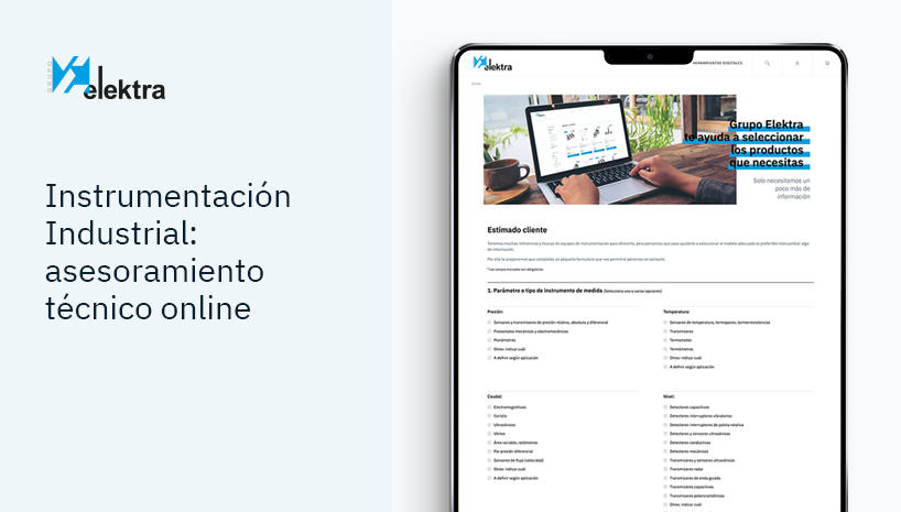 Instrumentación sin margen de error: te asesoramos online para encontrar la solución a medida
