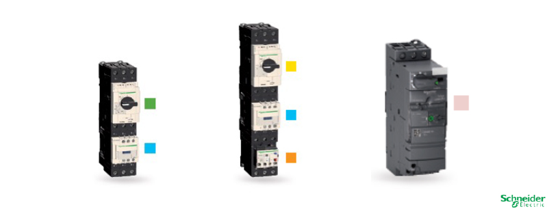 En SCHNEIDER, el arranque del motor, se puede efectuar mediante estas 3 opciones