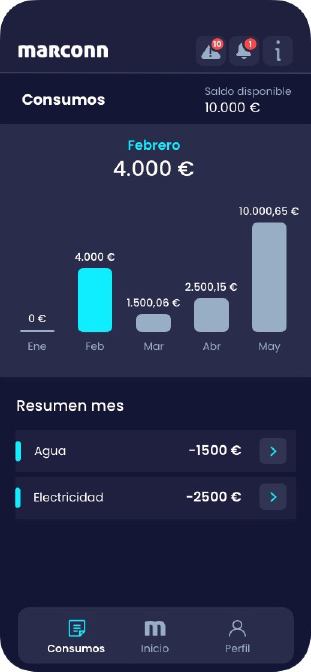 Torretas Inteligentes para puertos deportivos proceso para el usuario