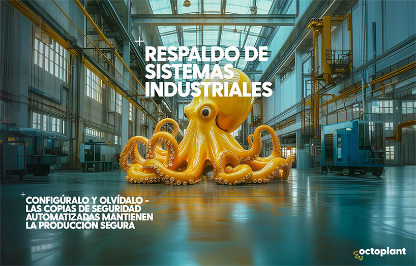 octoplant respaldo de sistemas industriales