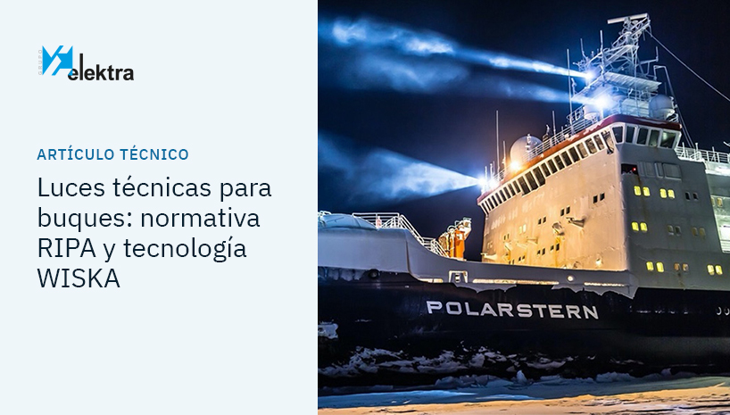 Luces técnicas para buques: seguridad, visibilidad y normativa en alta mar