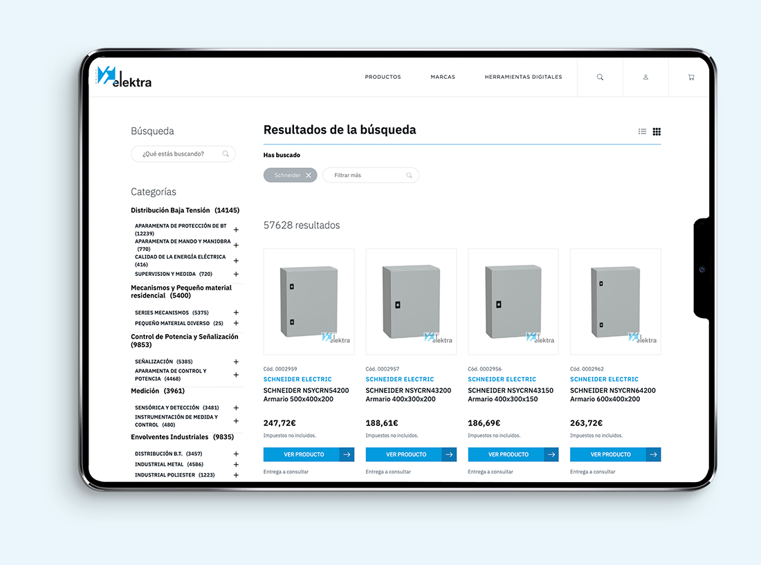 web de clientes de Grupo Elektra