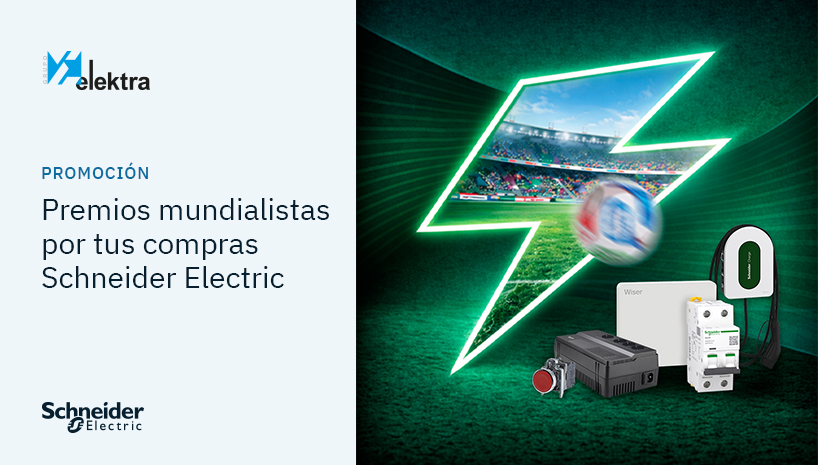Haz que tu trabajo marque un gol: compra Schneider Electric y celebra con la Roja