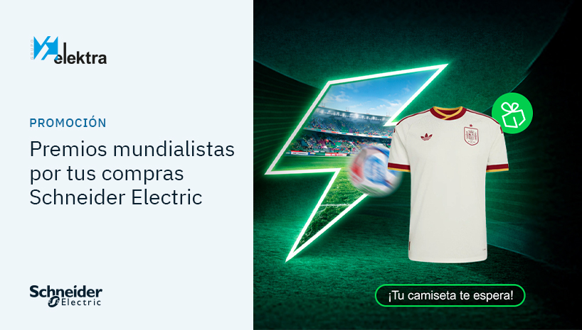 Haz que tu trabajo marque un gol: compra Schneider Electric y celebra con la Roja