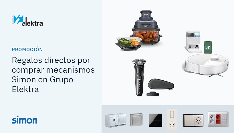 Comprar mecanismos Simon en Grupo Elektra siempre es una buena idea, y ahora aún más