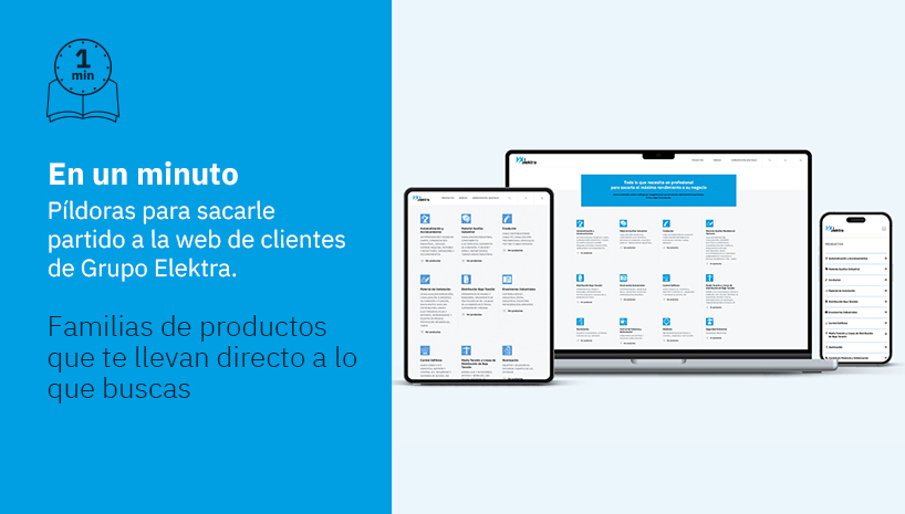 Las familias de productos que te llevan directo a lo que buscas