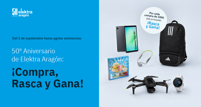 50º aniversario Elektra Aragón
