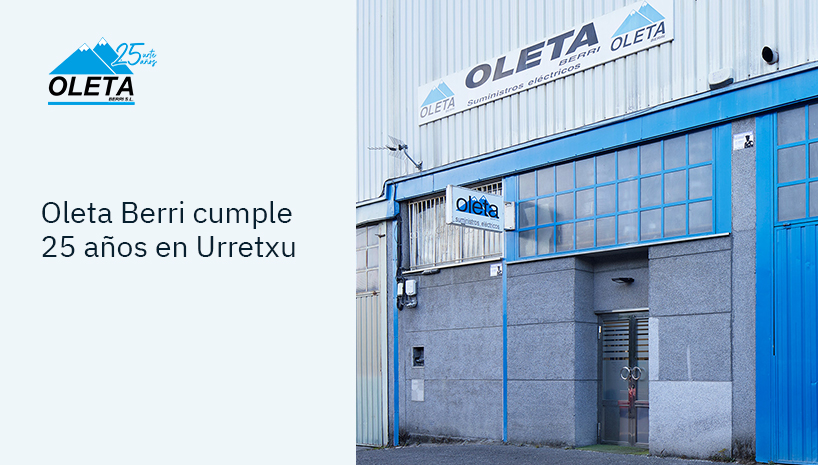 Oleta Berri cumple 25 años: un cuarto de siglo al lado del instalador de Urretxu y su comarca
