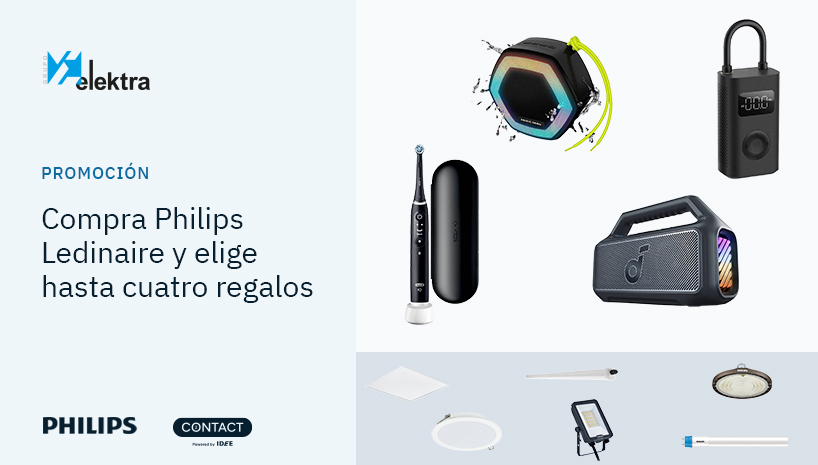 Philips y Grupo Elektra te premian por iluminar tus proyectos con la gama Ledinaire