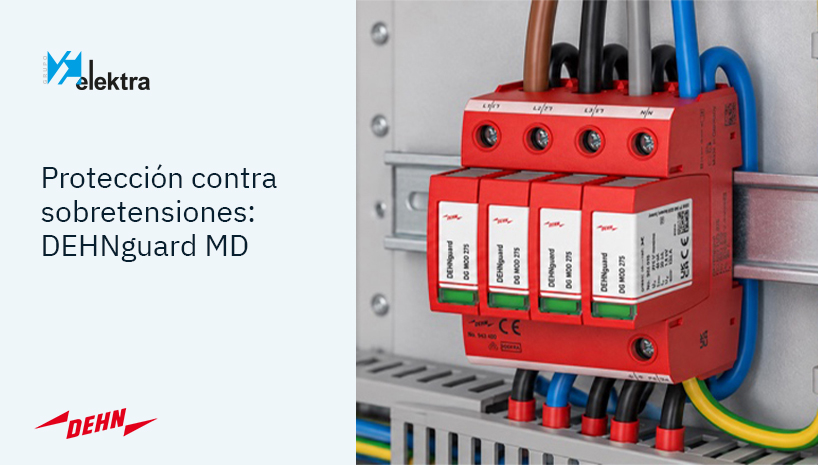 Conectar, proteger y olvidarte: protección contra sobretensiones sin complicar el cuadro