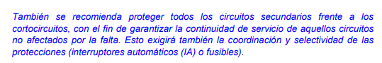 Conceptos de coordinación y selectividad